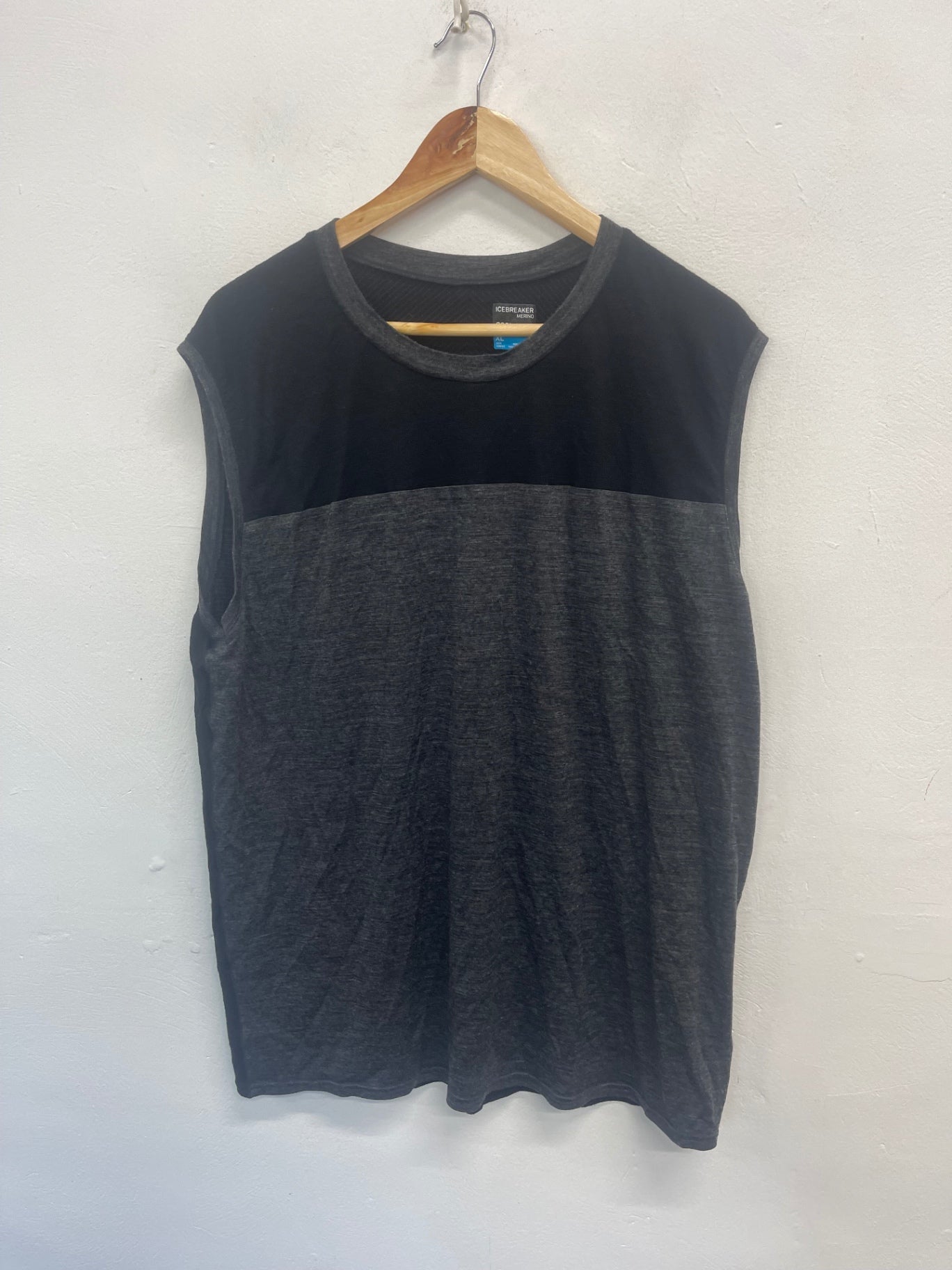 Fabulous Icebreaker Coll Lite Merino Tank Top XL Black ES609