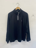 Fabulous Under Armour 1/4 Zip Top Golf Storm L Black ES609