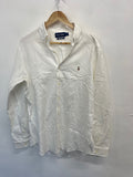 Fabulous Polo Golf Ralph Lauren button down Shirt L White ES609
