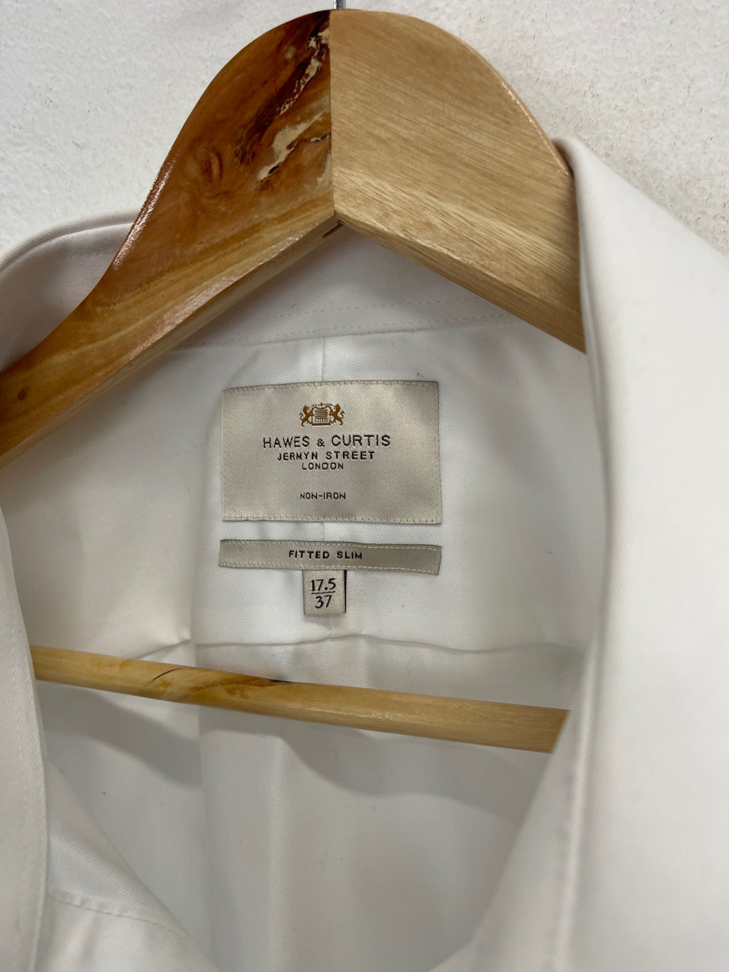 Fabulous Hawes & Curtis Shirt 17.5" Classic formal White ES609