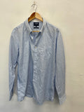 Fabulous T.M LEWIN Royal Oxford Shirt XL Light Blue ES609