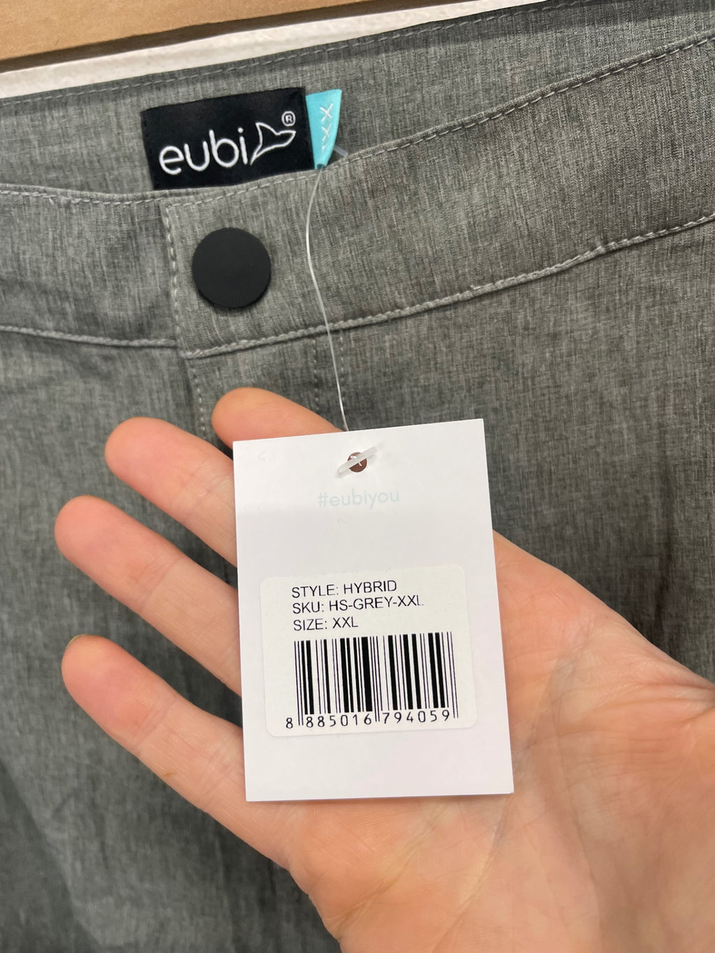 Fabulous Eubi golf sports Shorts XXL Grey New ES609