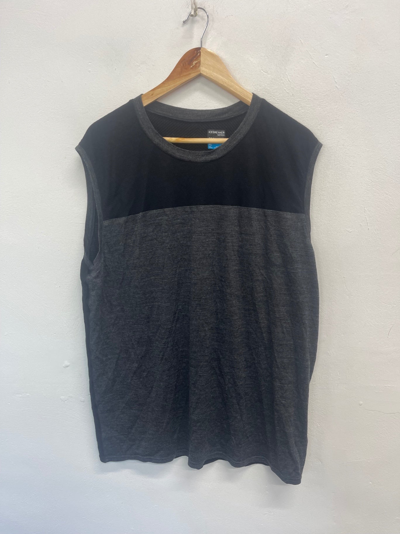 Fabulous Icebreaker Coll Lite Merino Tank Top XL Black ES609