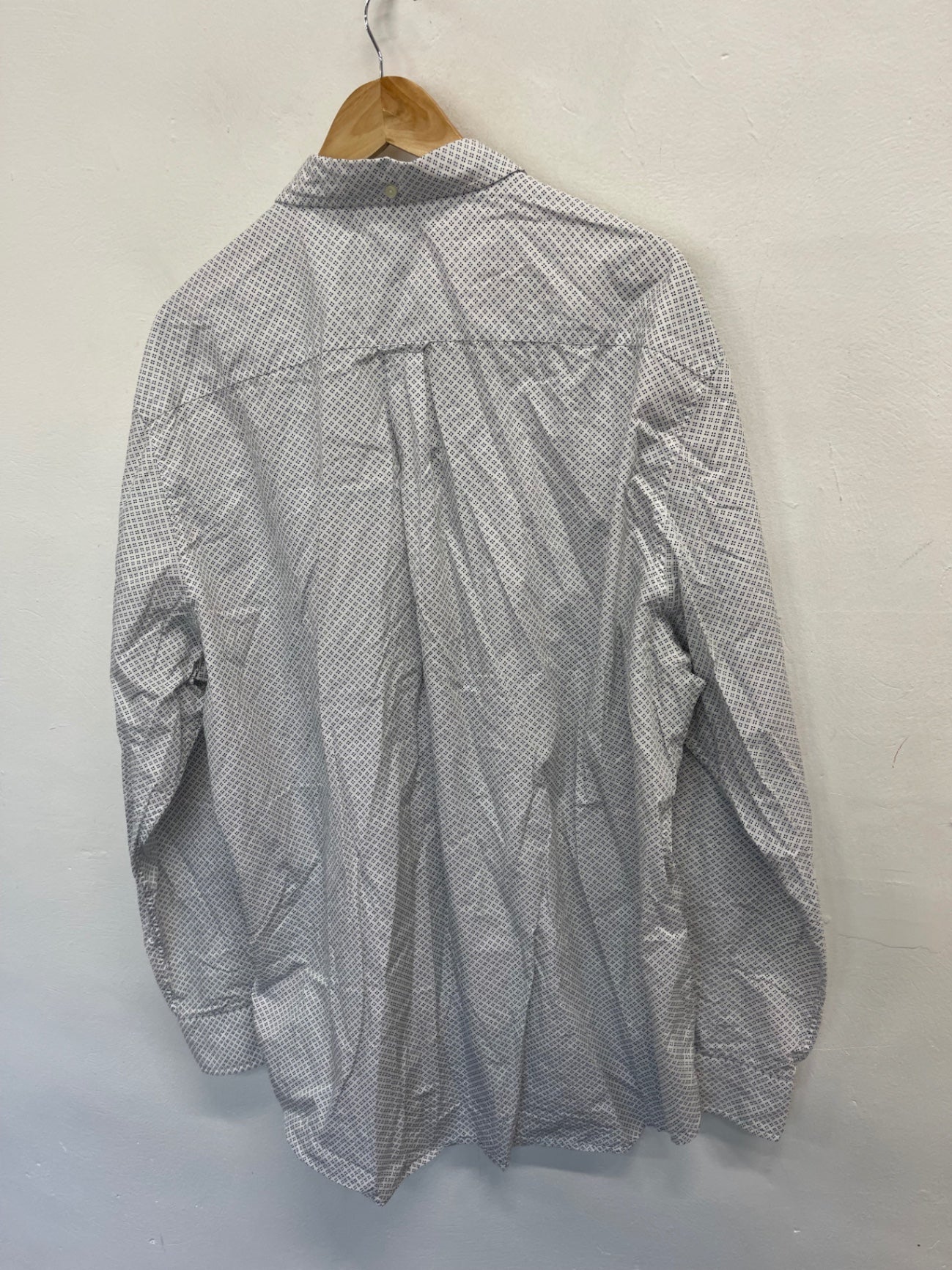 Fabulous GANT micro patterned lightweight Shirt 3XL White ES609