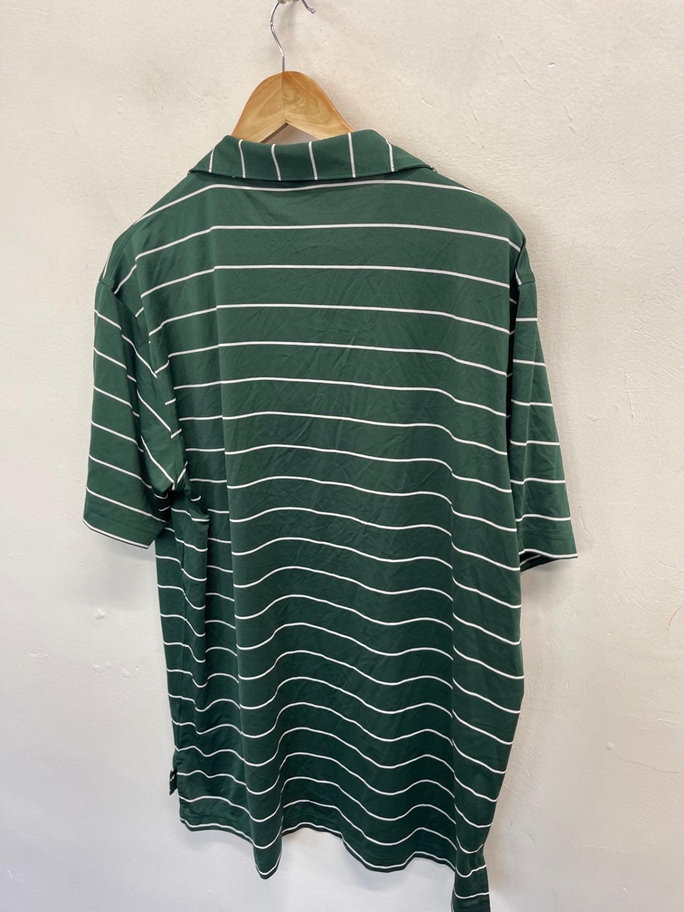 Fabulous Peter Millar Summer comfort golf Polo top UkL Green ES609