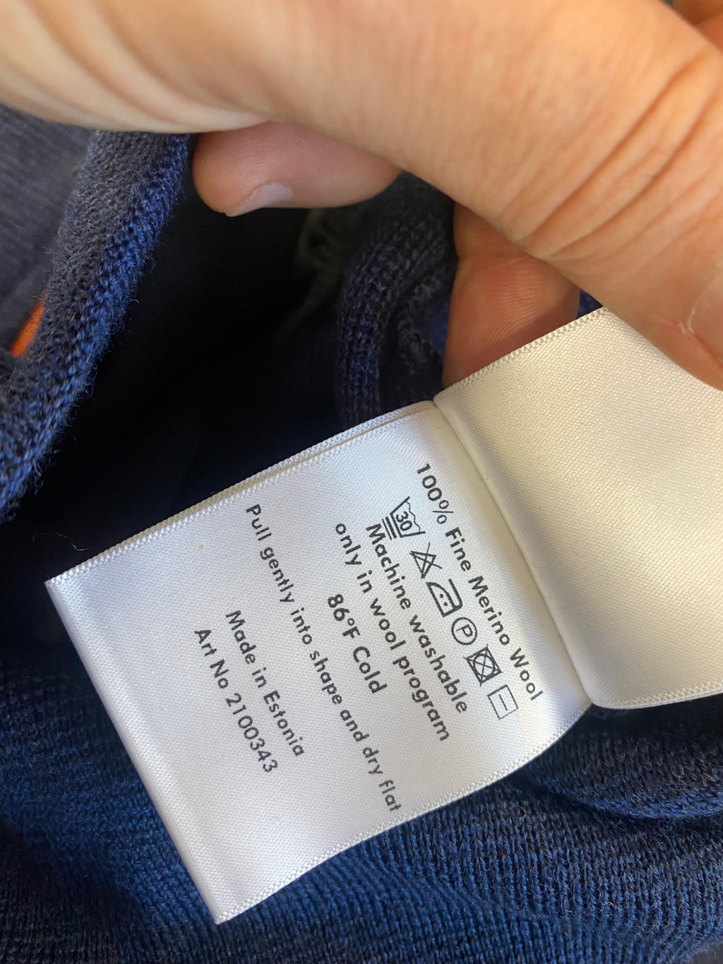 Fabulous Ivanhoe of Sweden Gilet merino knit golf XL Blue ES609