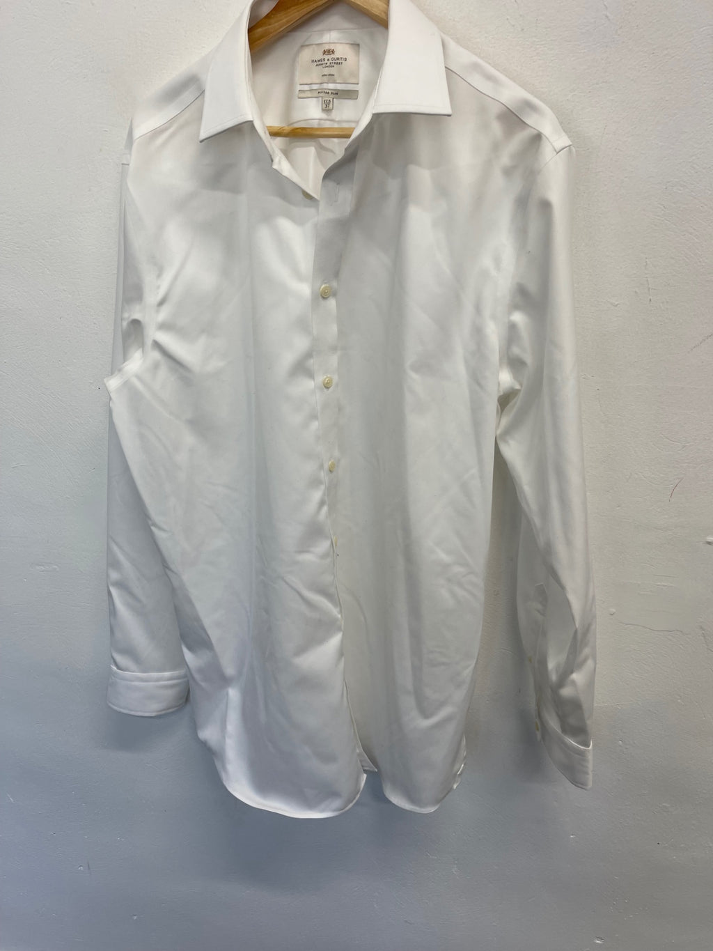 Fabulous Hawes & Curtis Shirt 17.5" Classic formal White ES609