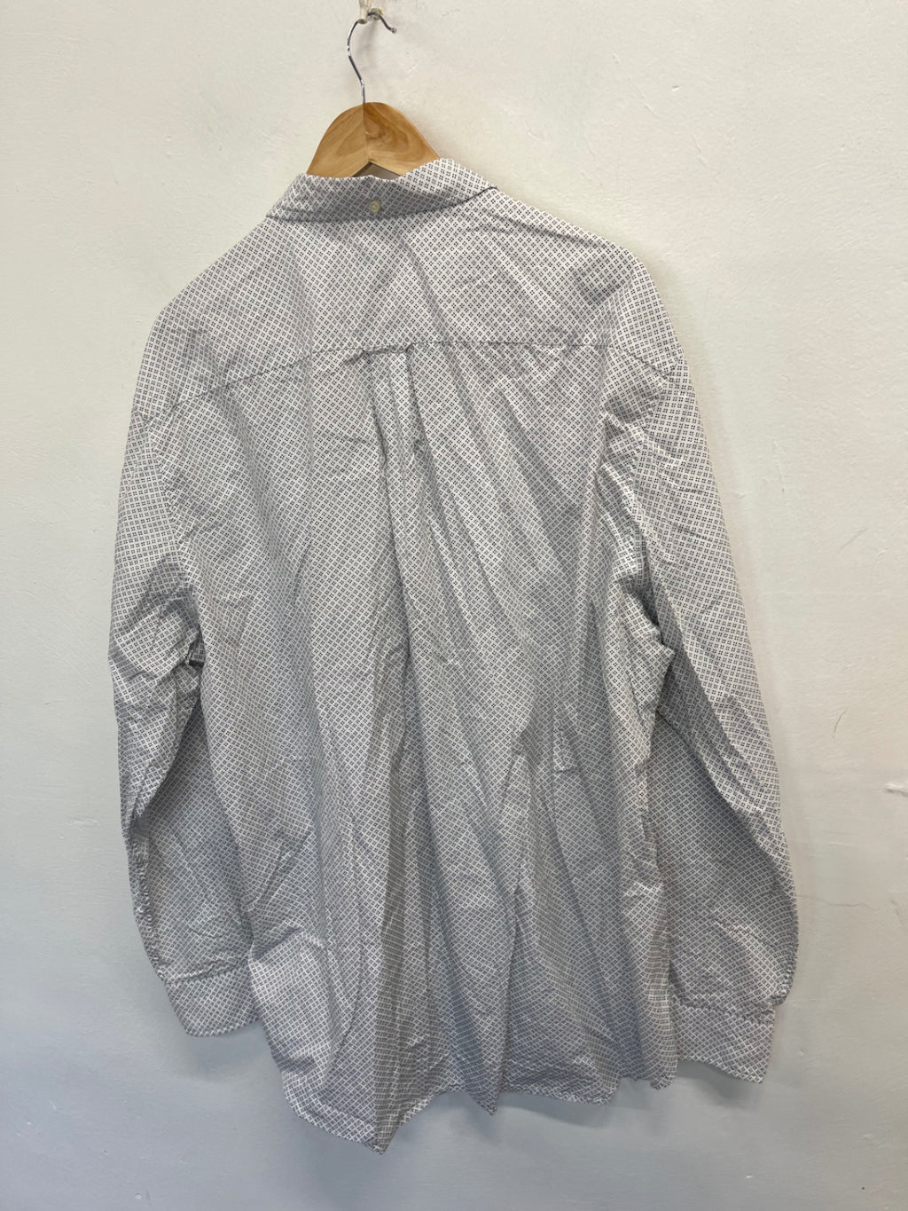Fabulous GANT micro patterned lightweight Shirt 3XL White ES609