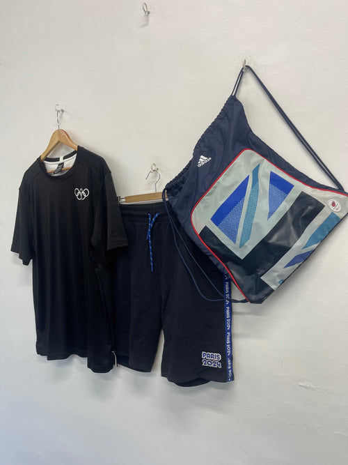 Fabulous Adidas Sports Paris Olympics Bundle XL Black #4 ES609