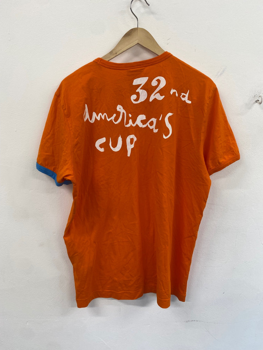 Fabulous Murphy & Nye T-Shirt XL Orange Valencia 32nd Americas cup ES609