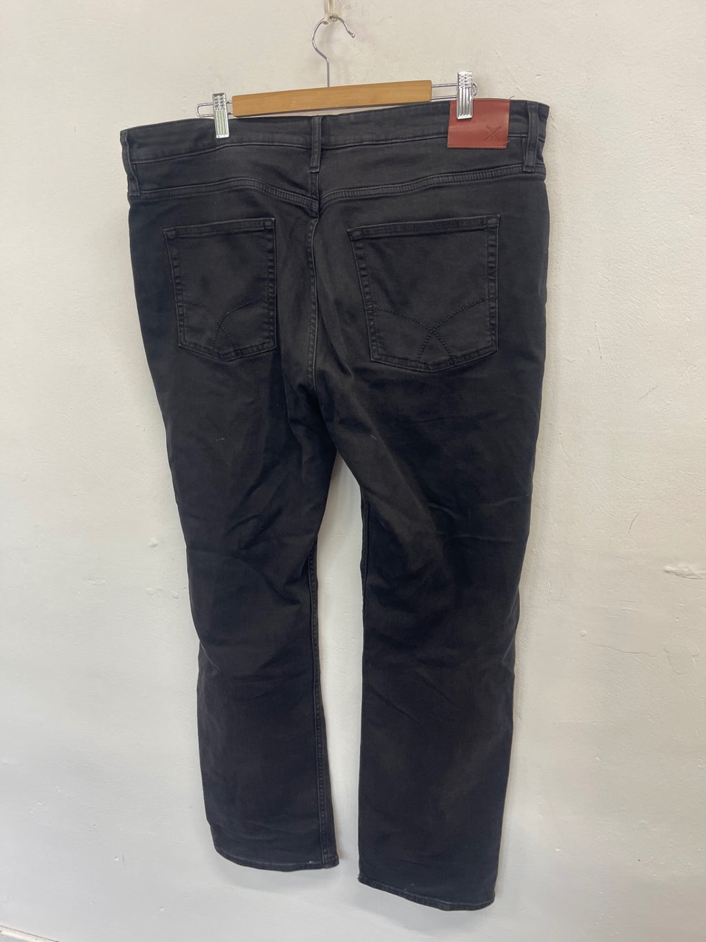 Fabulous Crew clothing company straight Jeans  40R Black ES609