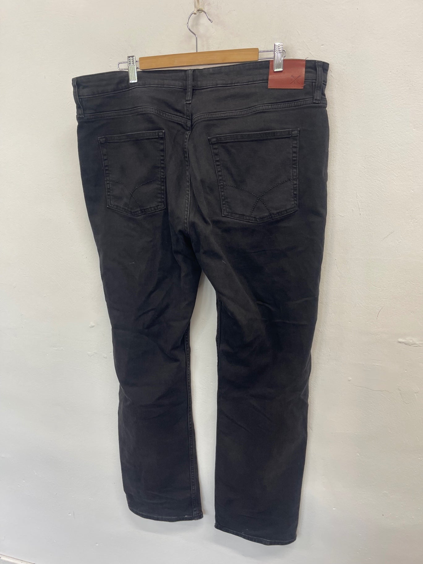 Fabulous Crew clothing company straight Jeans  40R Black ES609