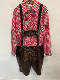 Fabulous Lederhosen traditional suede October fest W42 XXL Austrian ES609
