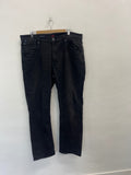 Fabulous Crew clothing company straight Jeans  40R Black ES609