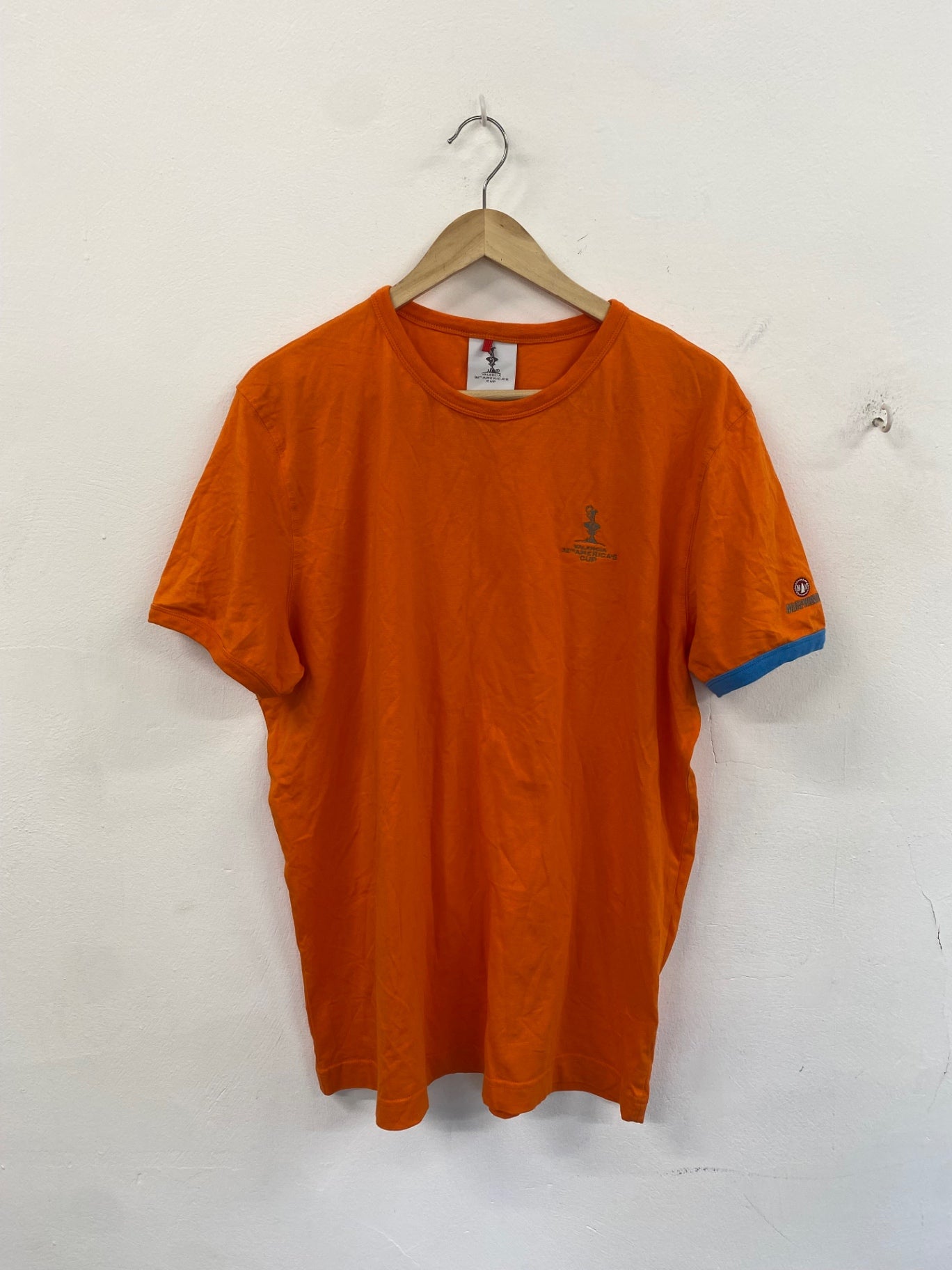 Fabulous Murphy & Nye T-Shirt XL Orange Valencia 32nd Americas cup ES609