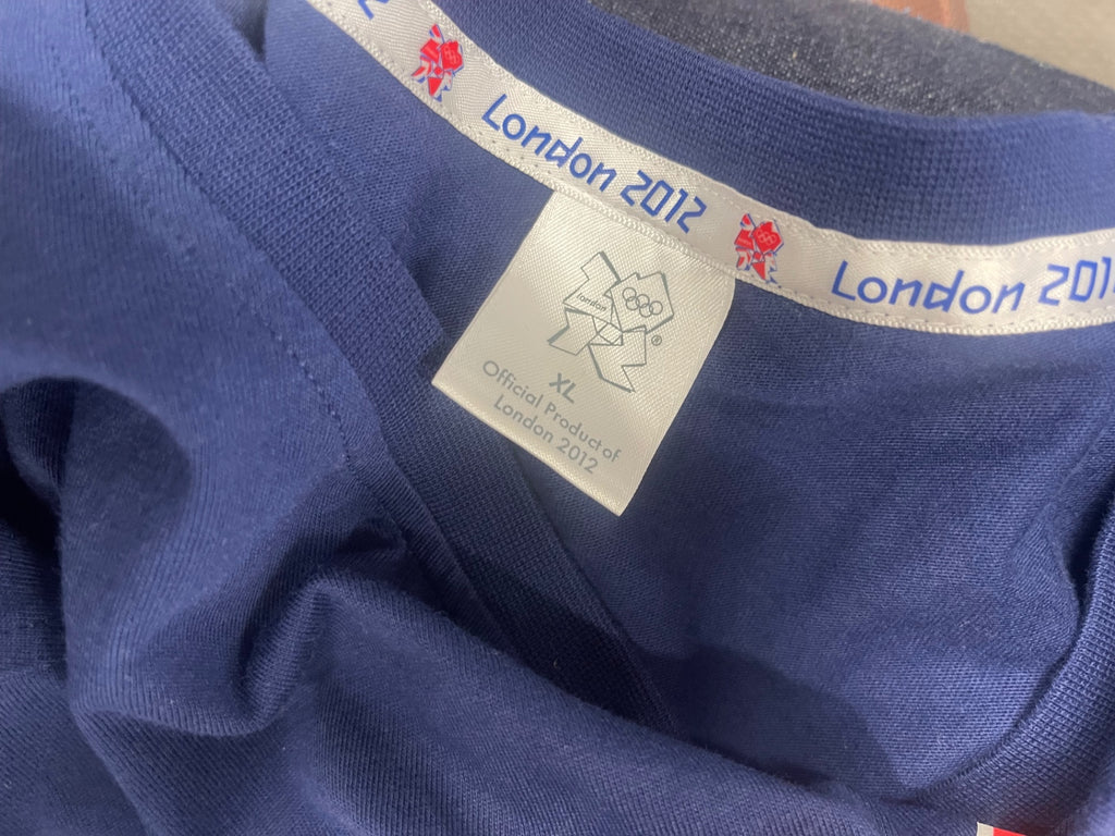 Fabulous London 2012 Olympic Games T-Shirt XL Blue ES609