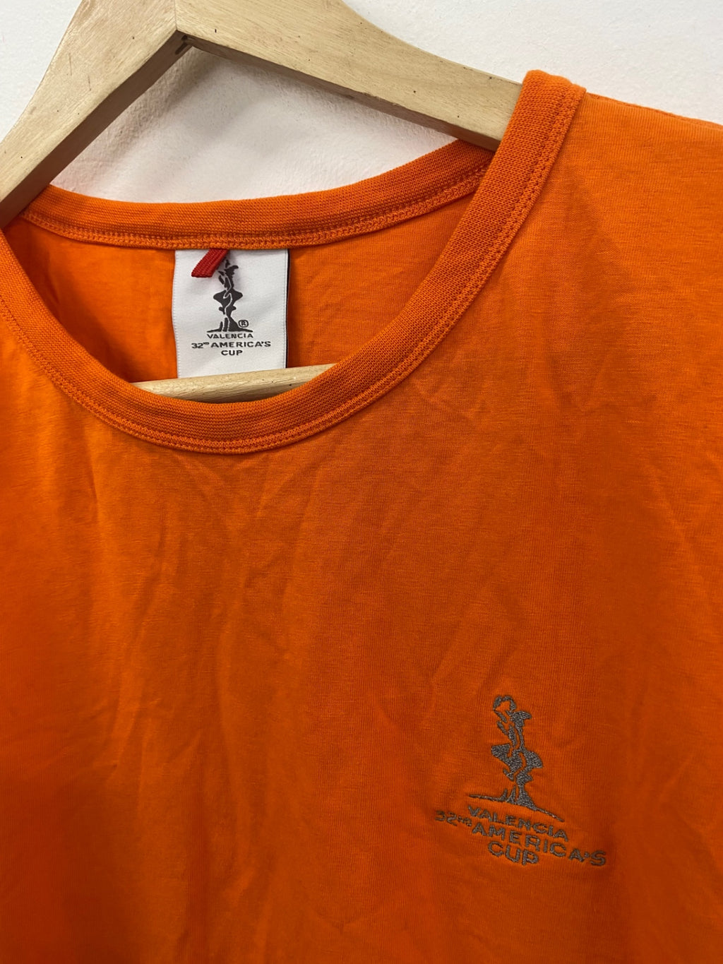 Fabulous Murphy & Nye T-Shirt XL Orange Valencia 32nd Americas cup ES609