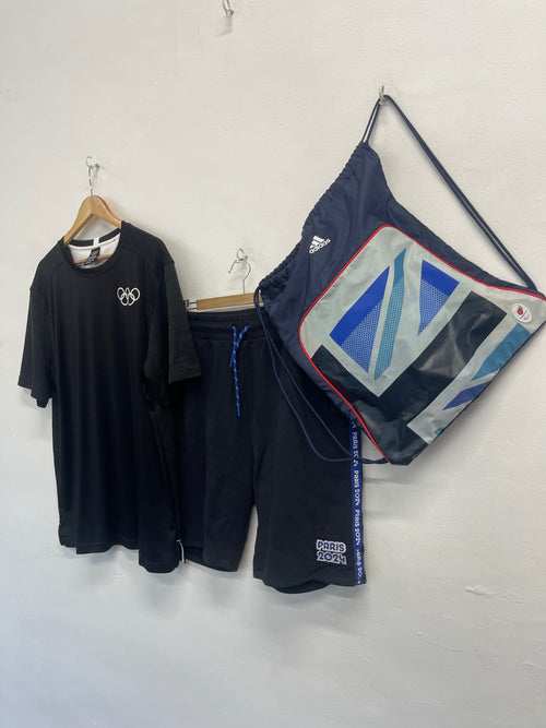 Fabulous Adidas Sports Paris Olympics Bundle XL Black #4 ES609