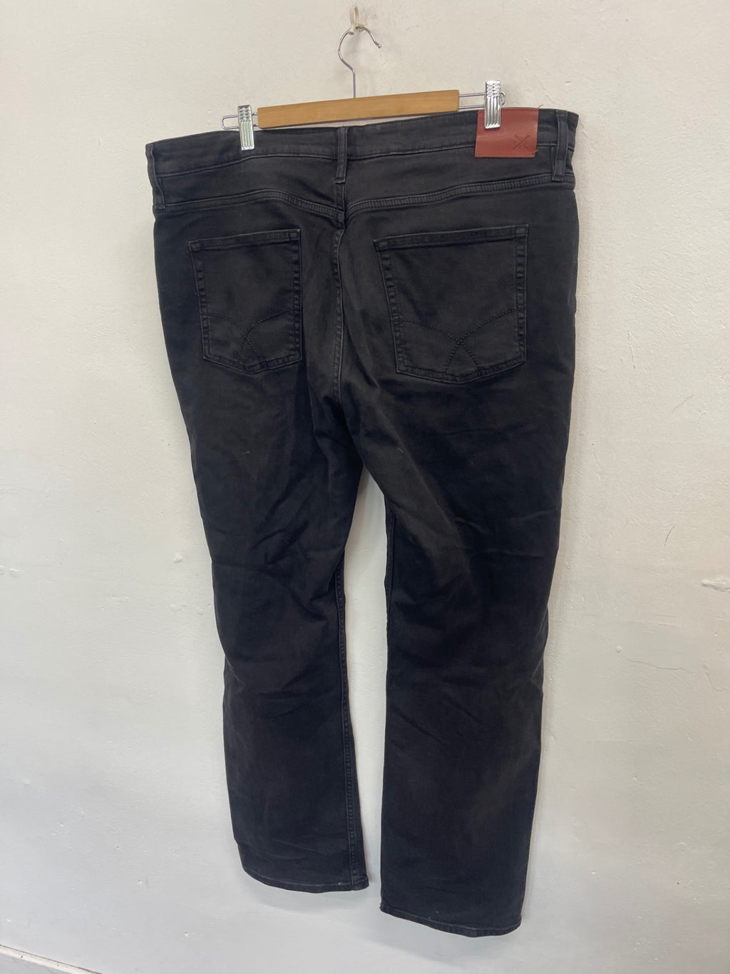 Fabulous Crew clothing company straight Jeans  40R Black ES609