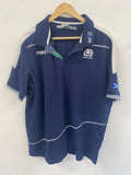 Classic Scotland Rugby Macron Supporters Polo Shirt XXL Navy SRU ES609
