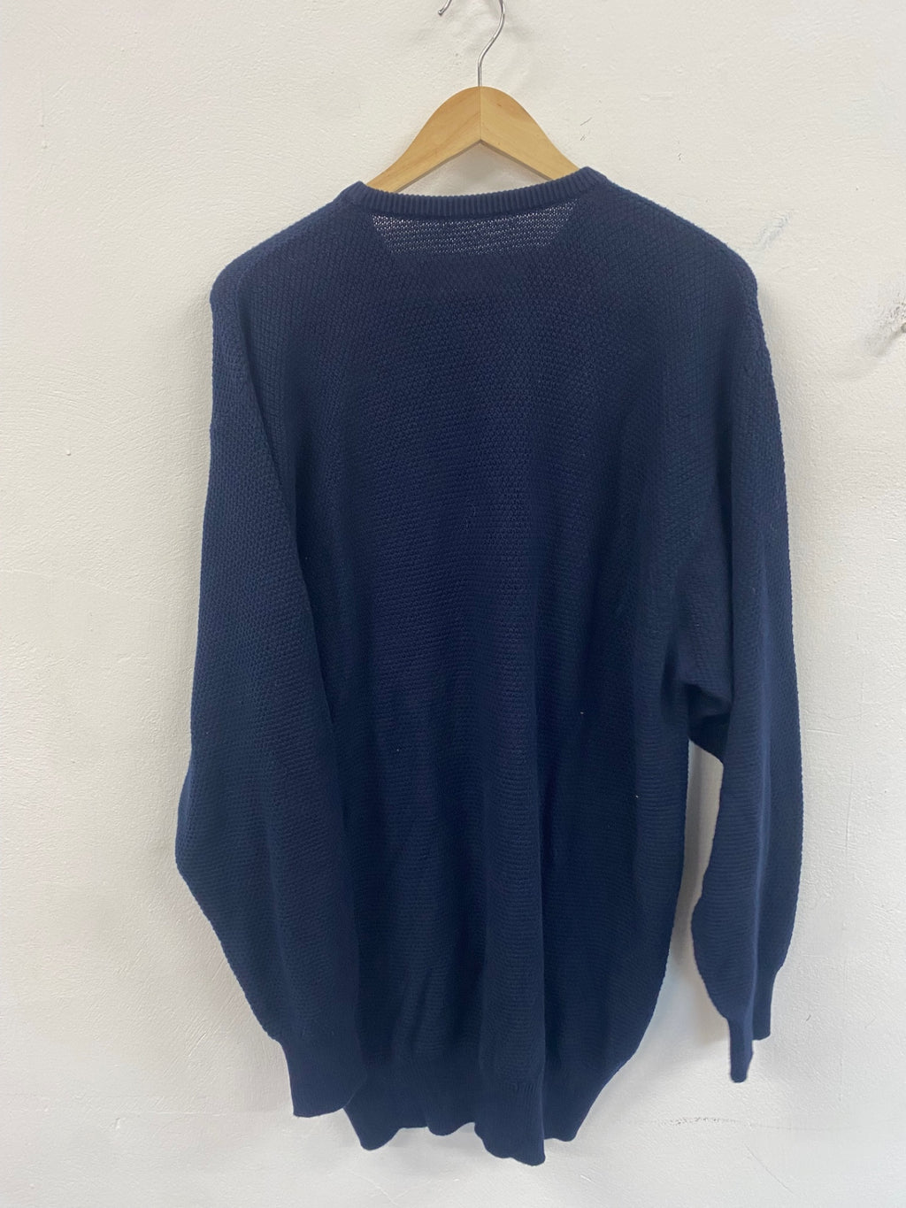 Awesome vintage Glenmuir Ryder Cup 2001 The Belfry Sweater L Navy ES609