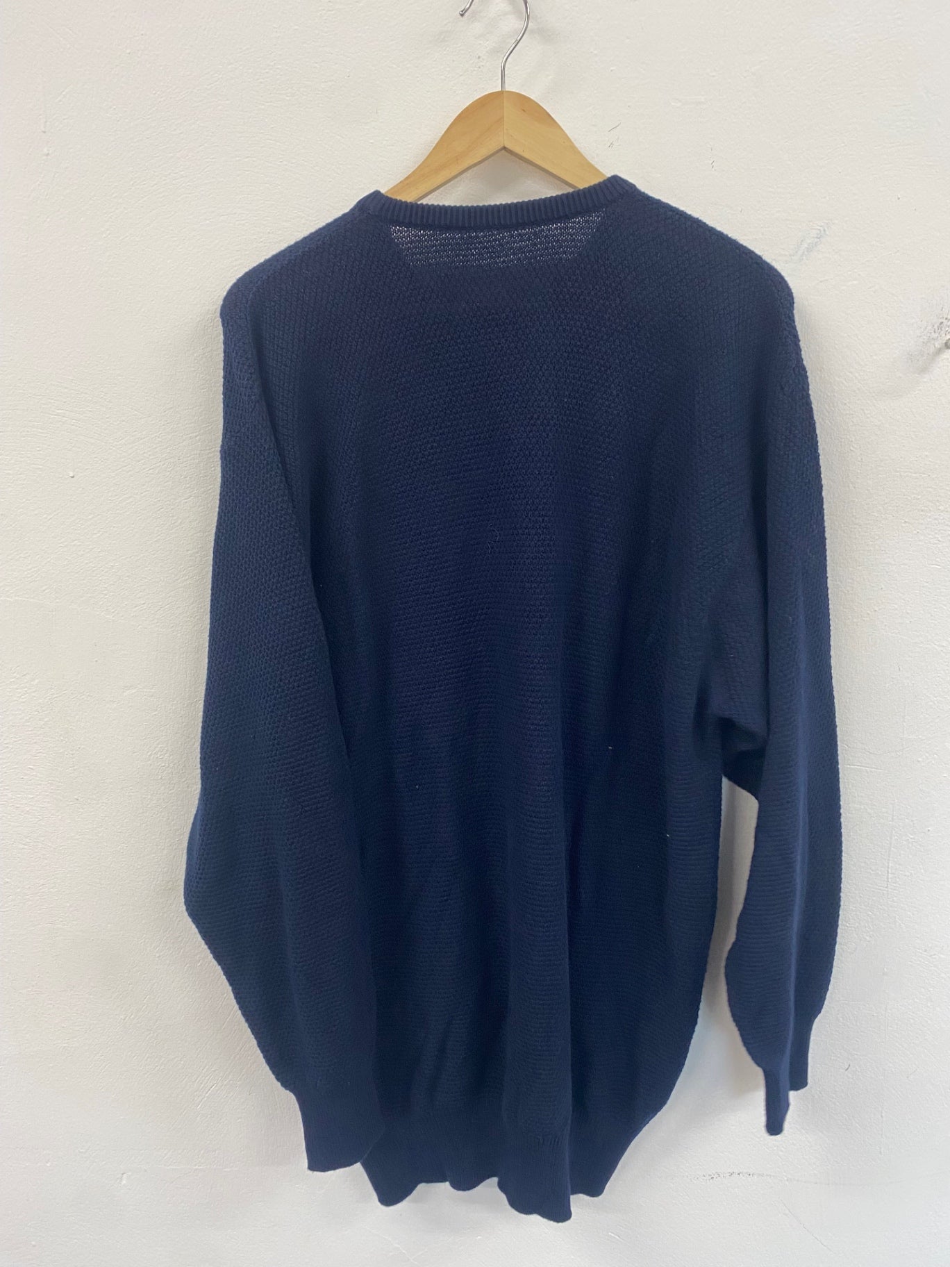 Awesome vintage Glenmuir Ryder Cup 2001 The Belfry Sweater L Navy ES609