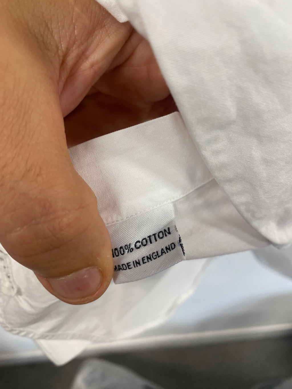 Classic Turnbull & Asser white shirt 15.5” slim AE587