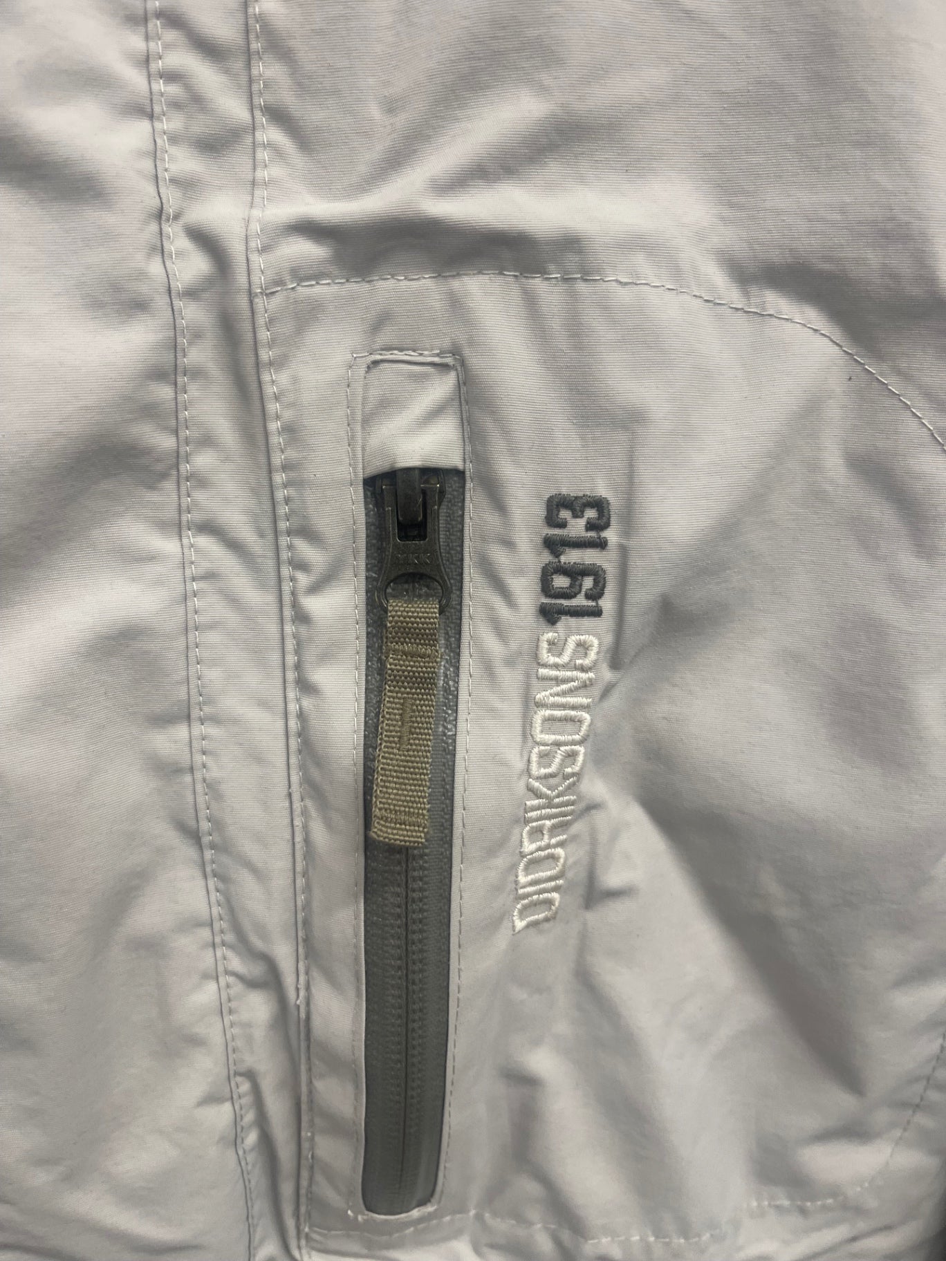 Fabulous Didriksons 1913 storm wear Windbreaker M Beige Grey FK608 