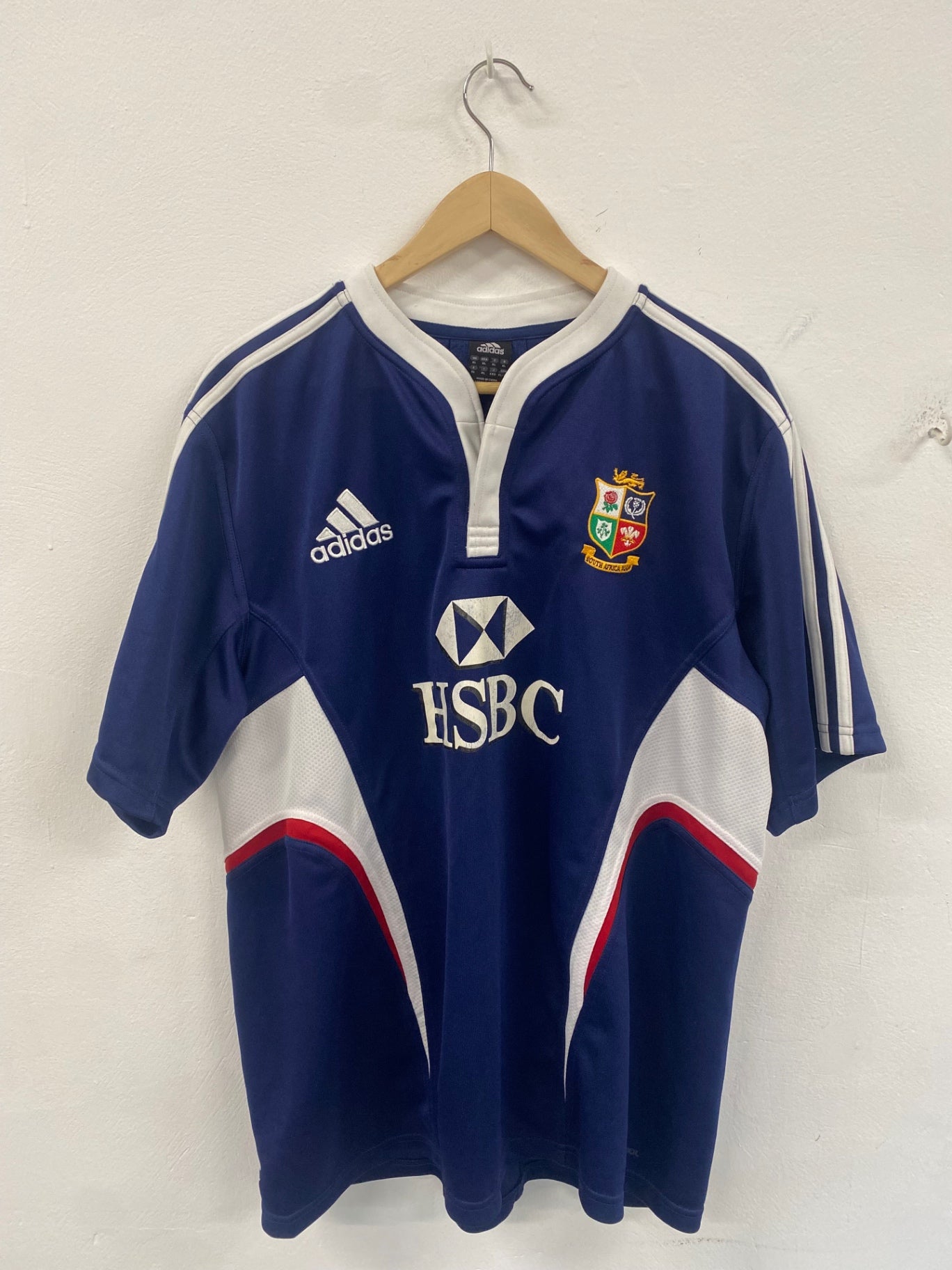 Awesome Canterbury Lions SA 2009 change shirt Navy XL ES609