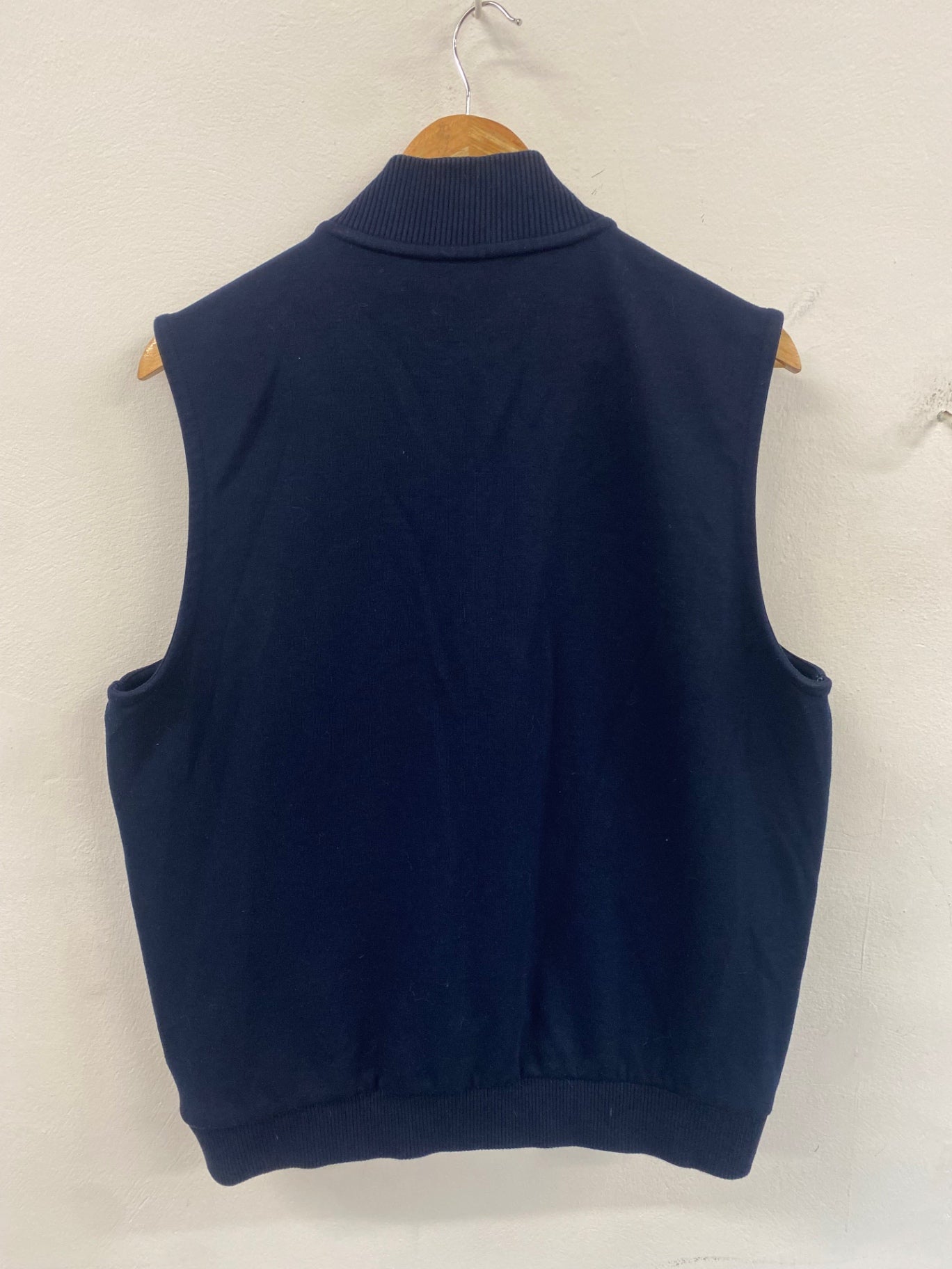 Classic M&S Autograph mens Navy gilet gentlemens essential NK596