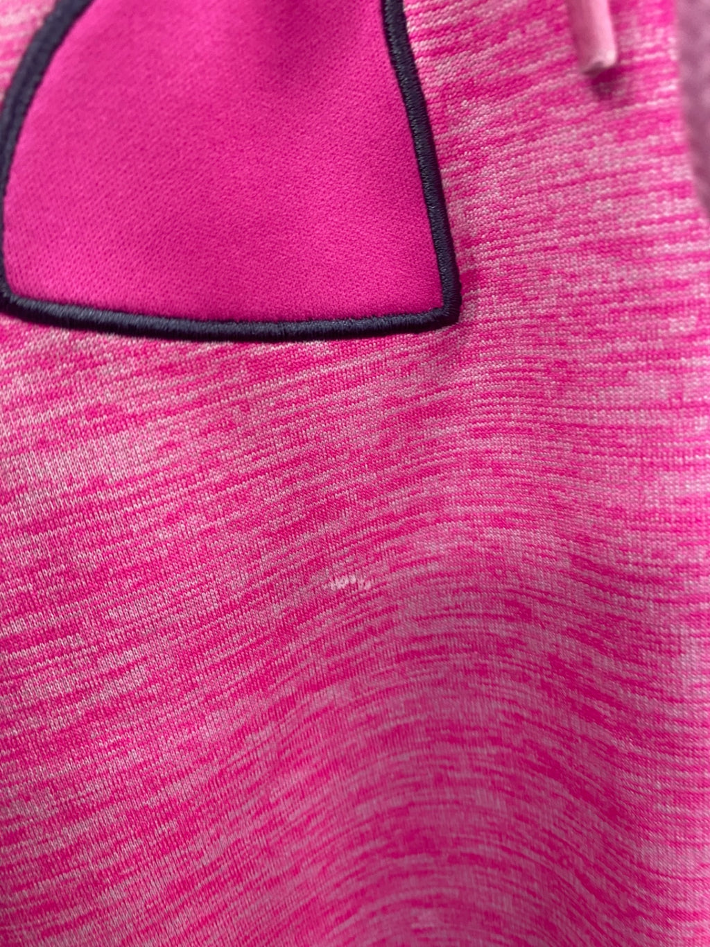 Fab Duo of Pink Under Armour hoodies L zipped ColdGear #1 HB598