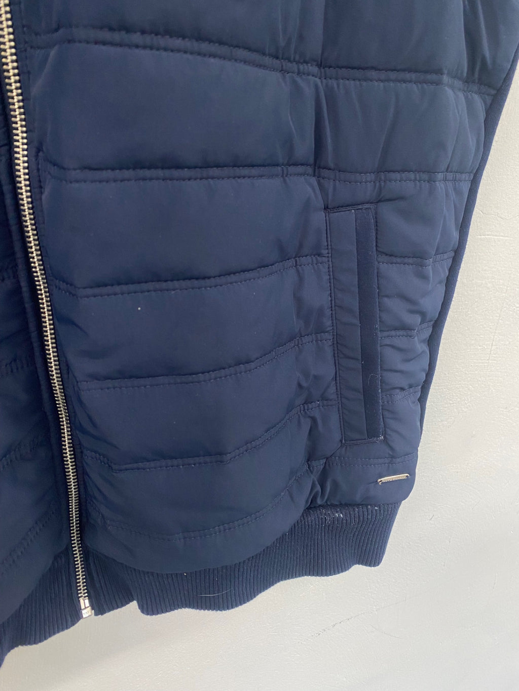 Classic M&S Autograph mens Navy gilet gentlemens essential NK596