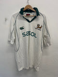 Fabulous Canterbury Jerseys South African Rugby Shirt XL White & Green ES609