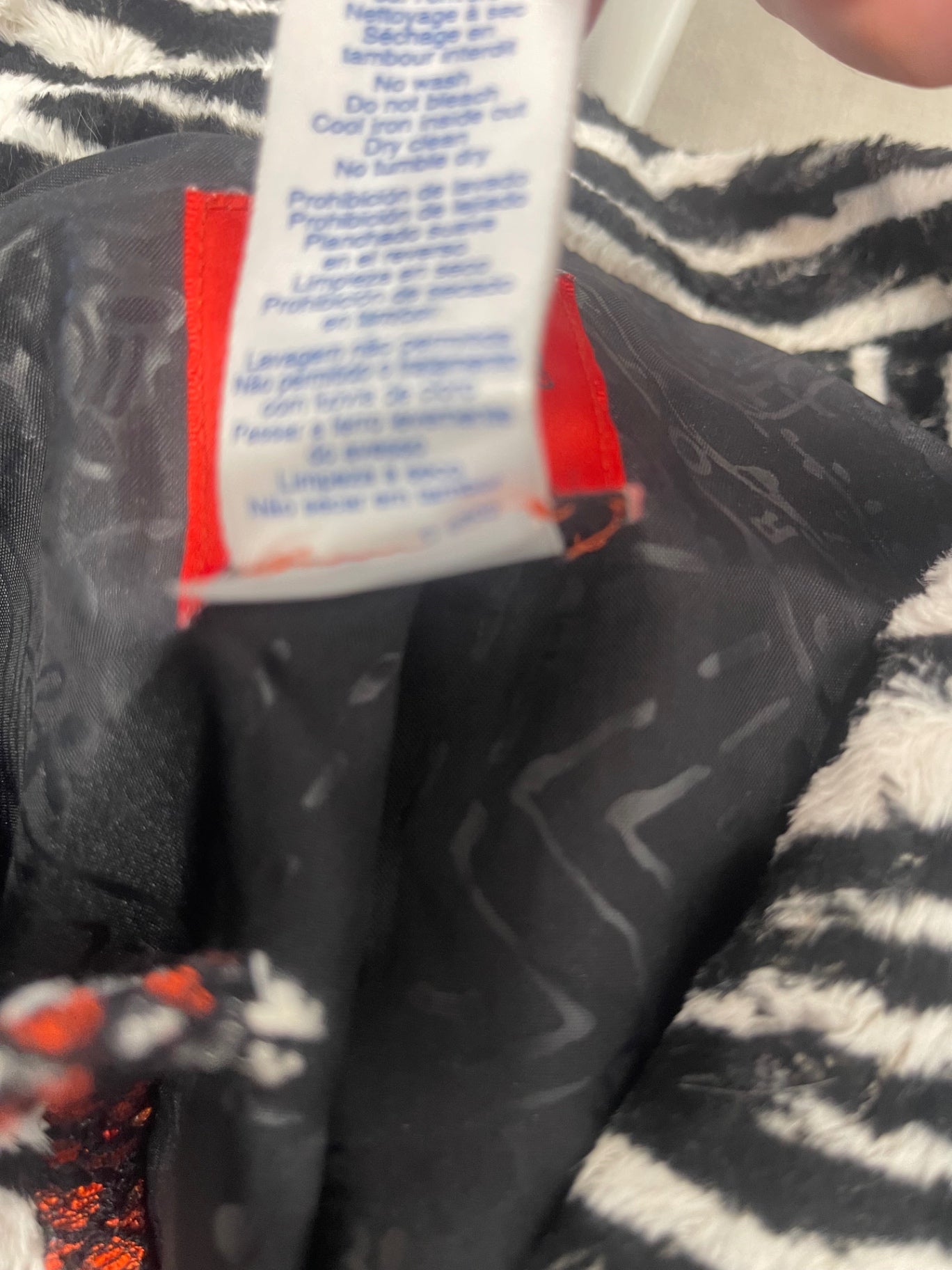Rare Bazar Christian Lacroix Y2K zebra Blazer Uk12 Black & White AD001