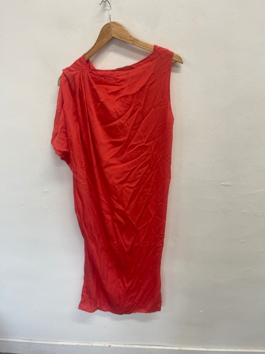 Fabulous Amanda Wakeley silk slip stunning Dress ukM coral JW603