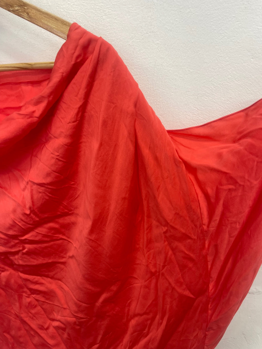 Fabulous Amanda Wakeley silk slip stunning Dress ukM coral JW603