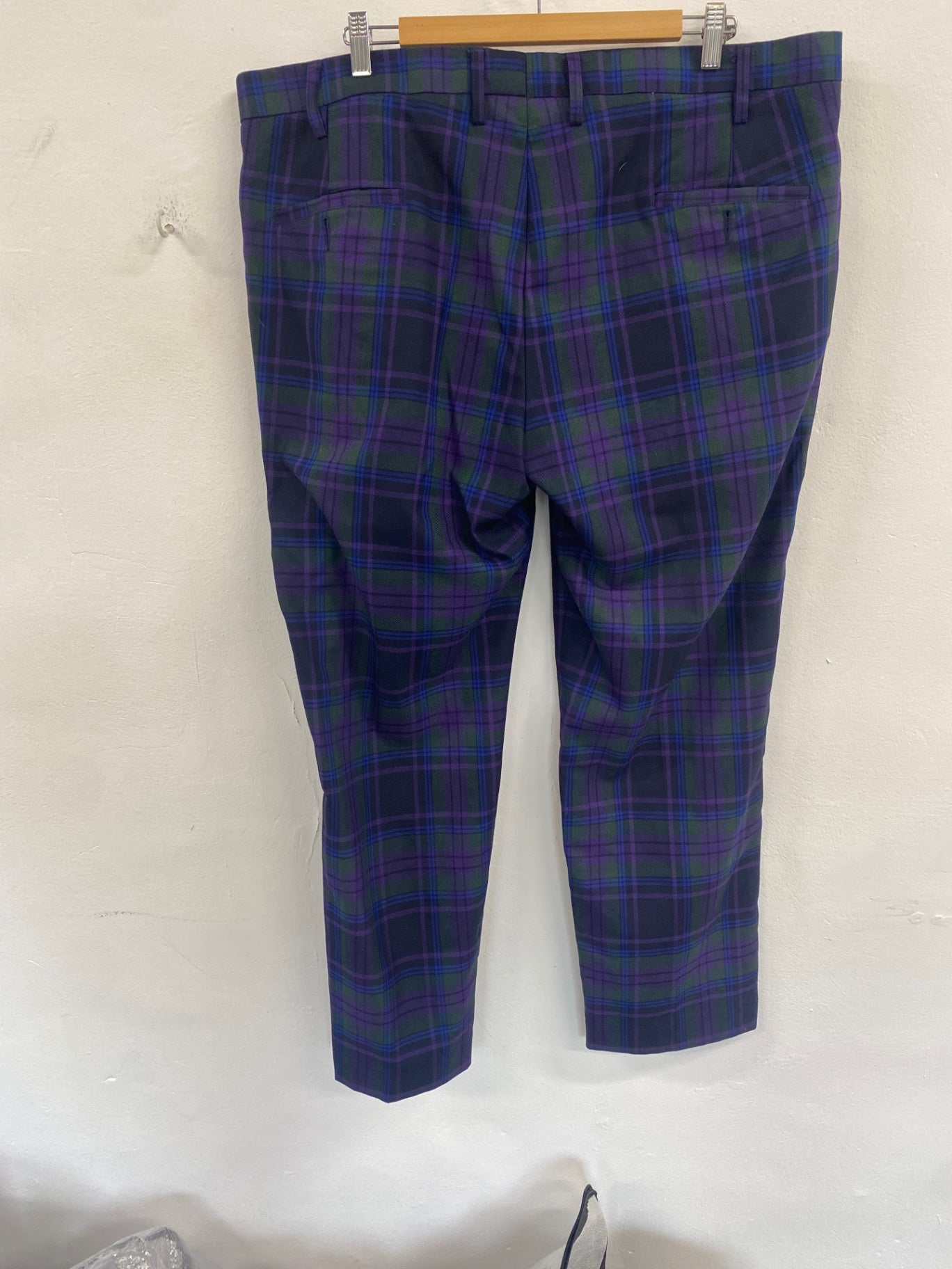 Classic tartan Royal & Plaid Trousers 42S trews Hogmanay ES609
