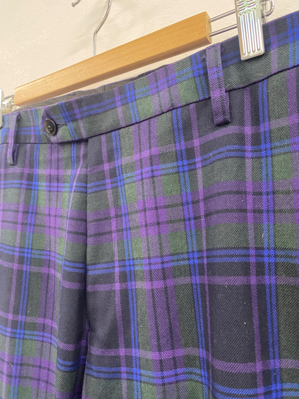 Classic tartan Royal & Plaid Trousers 42S trews Hogmanay ES609