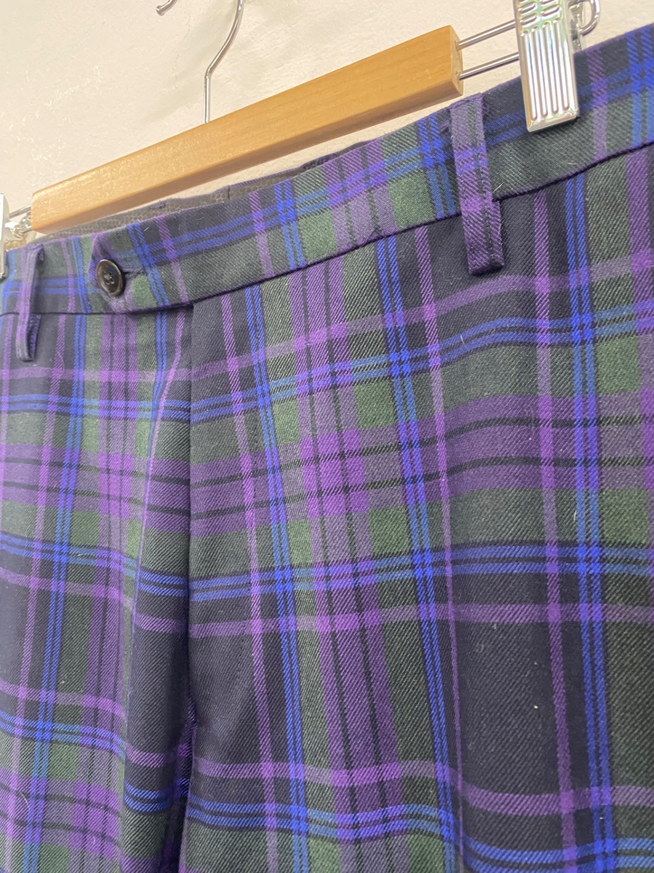 Classic tartan Royal & Plaid Trousers 42S trews Hogmanay ES609