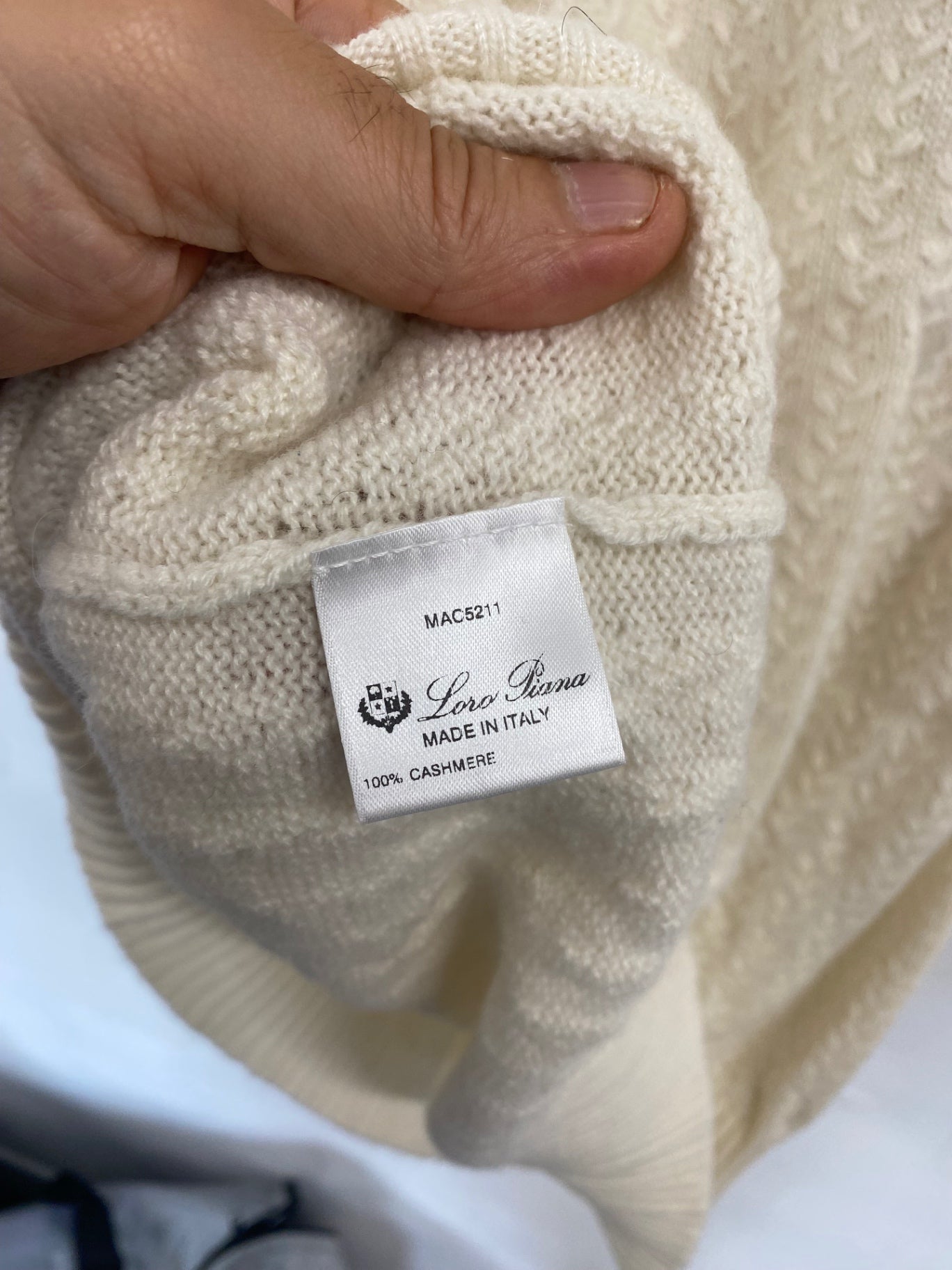 Gorgeous Loro Piana Knit Jumper dress cashmere scandi nordic UK16 IT48 FK608 