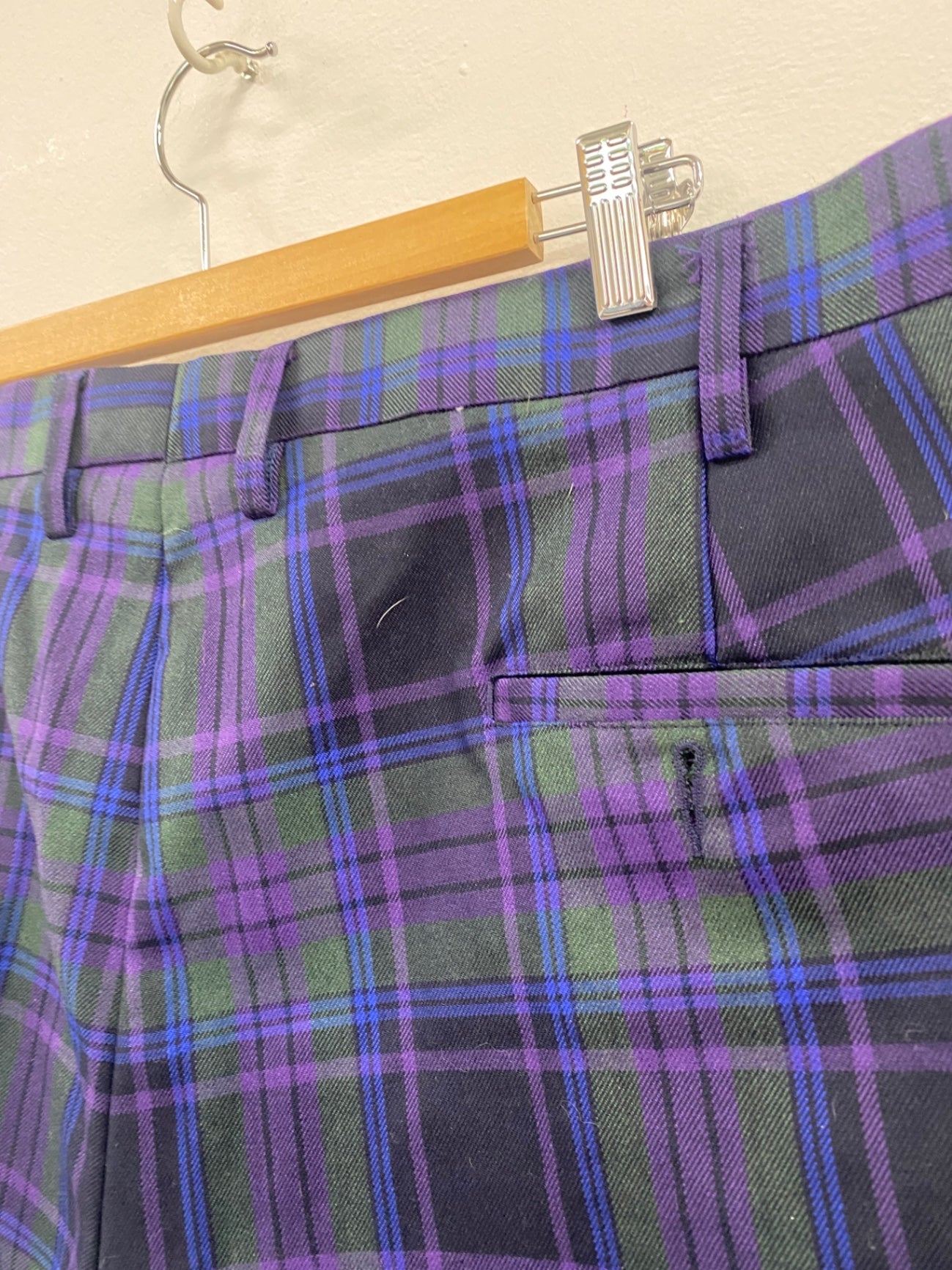 Classic tartan Royal & Plaid Trousers 42S trews Hogmanay ES609