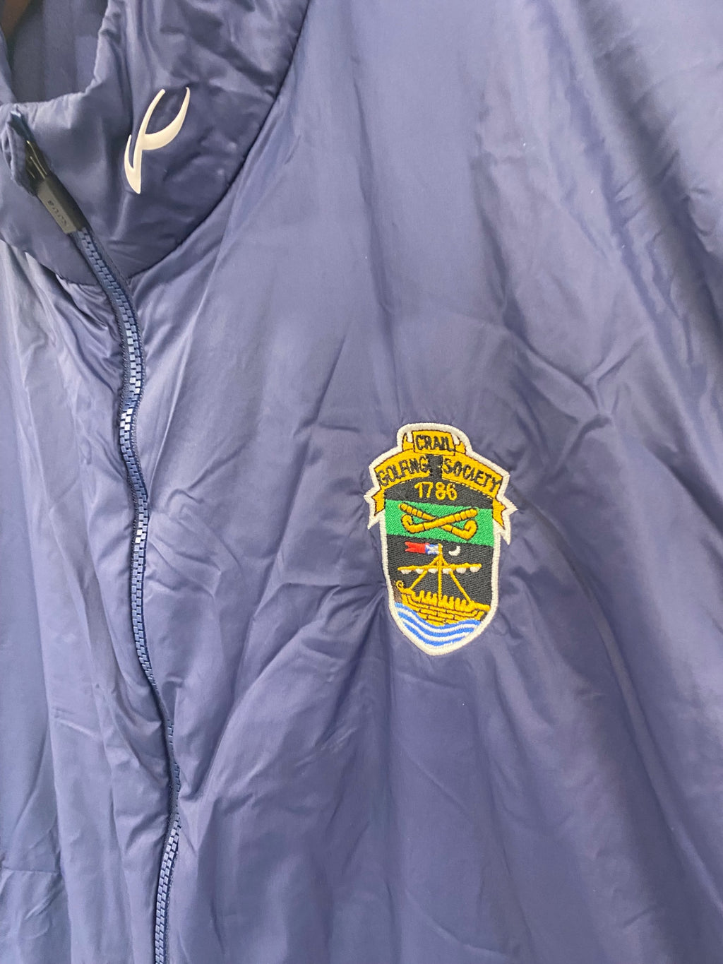 Awesome Kjus radiation gilet navy XXL Crail Golfing Society ES609