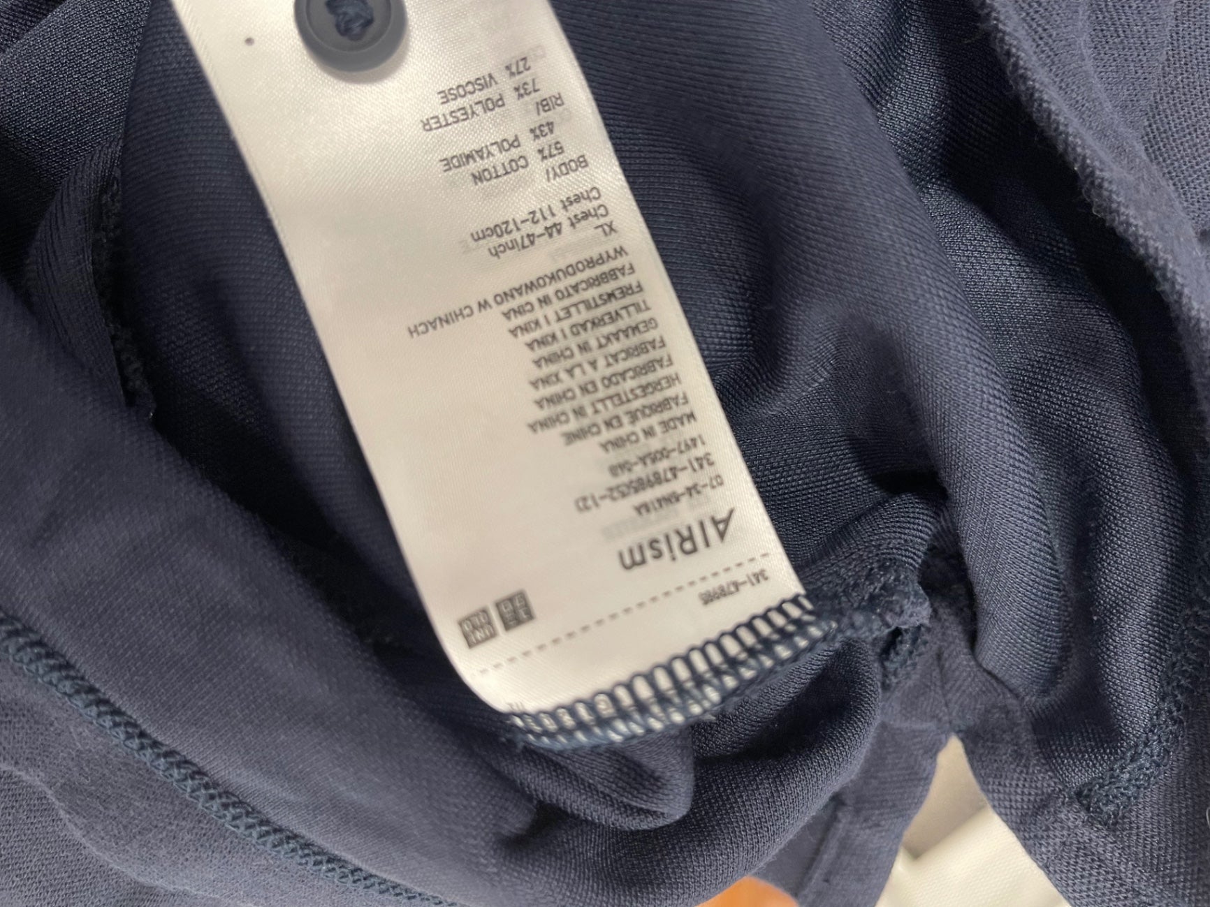 Fabulous UNIQLO x Roger Federa Polo Shirt uk XL Navy blue ES609