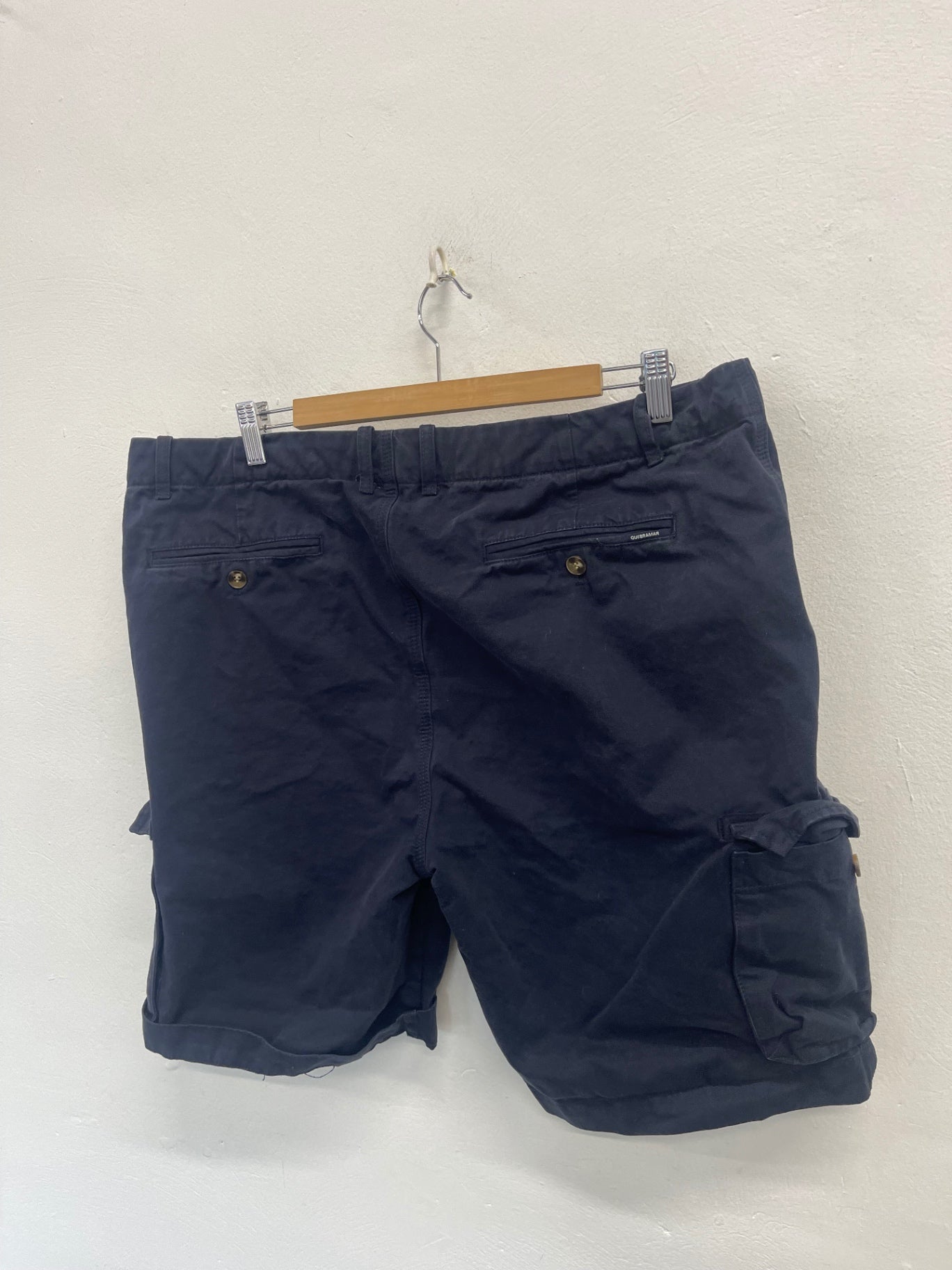 Fabulous QUEBRAMAR golf Shorts Uk38 Dark Blue ES609
