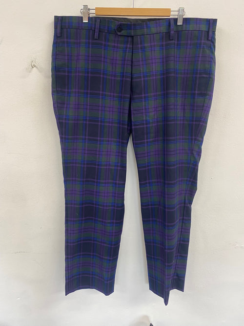 Classic tartan Royal & Plaid Trousers 42S trews Hogmanay ES609