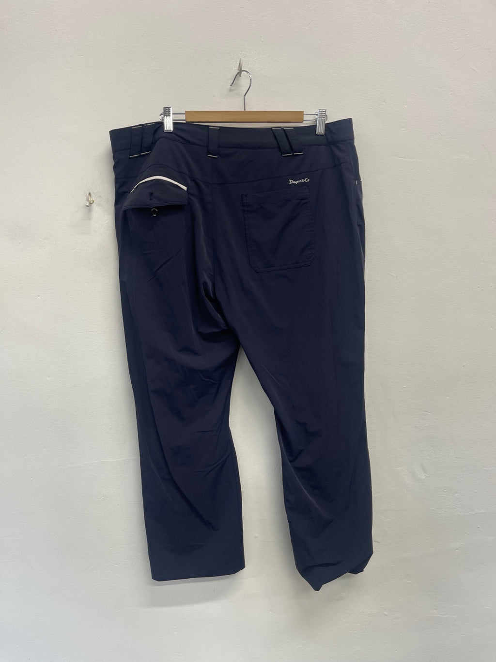 Fabulous Dwyers & Co Golf Pants UK 40 short Navy blue ES609