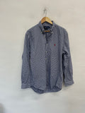 Fabulous Ralph Lauren Shirt 16” Blue & White ES609