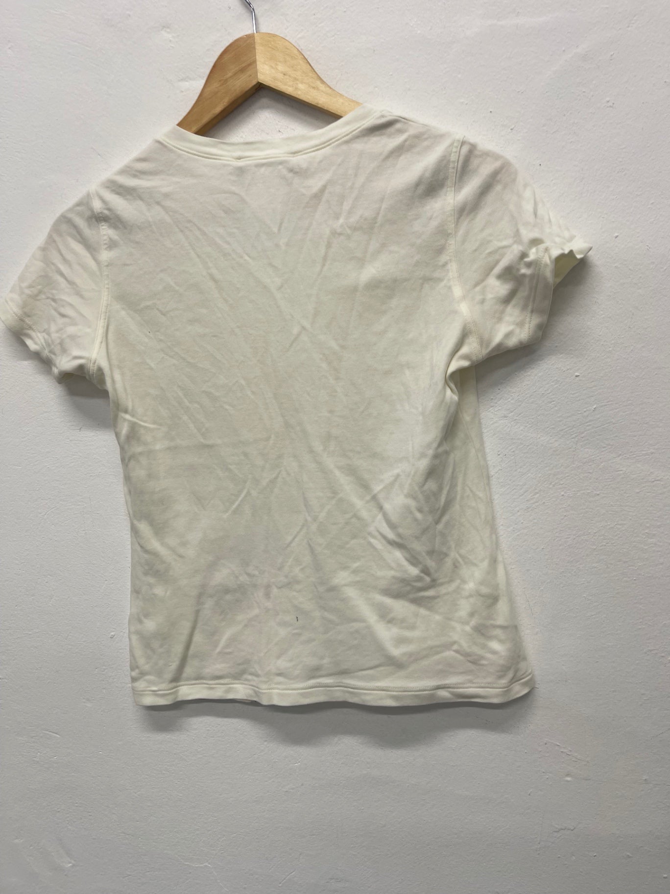 Fabulous Christian Dior angels Vintage T-Shirt Uk14 Cream KW605
