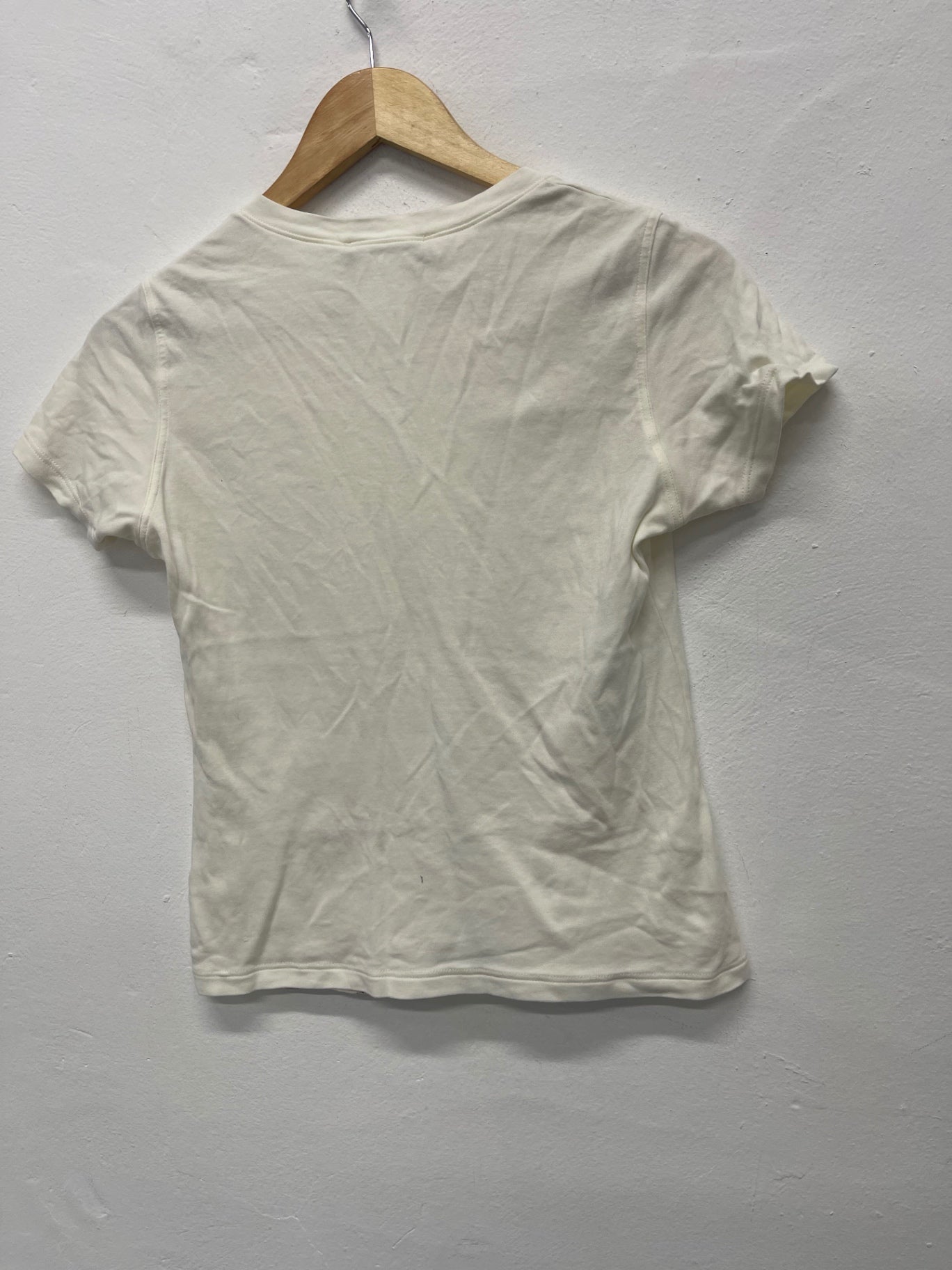 Fabulous Christian Dior angels Vintage T-Shirt Uk14 Cream KW605