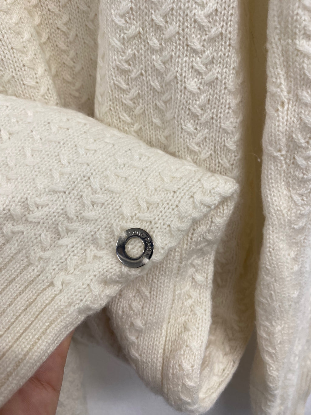 Gorgeous Loro Piana Knit Jumper dress cashmere scandi nordic UK16 IT48 FK608 